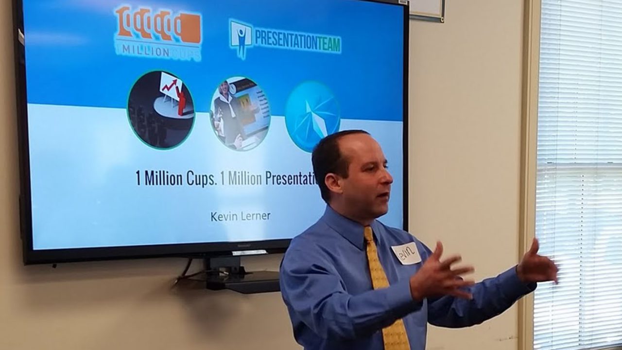 Kevin Lerner Speaking at 1 Million Cups