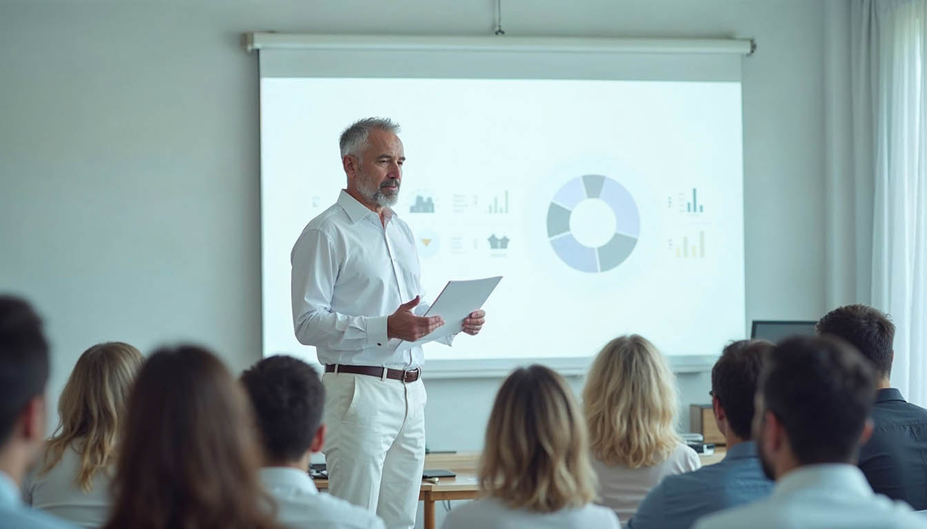 The Psychology of the Color WHITE in Business Presentations
